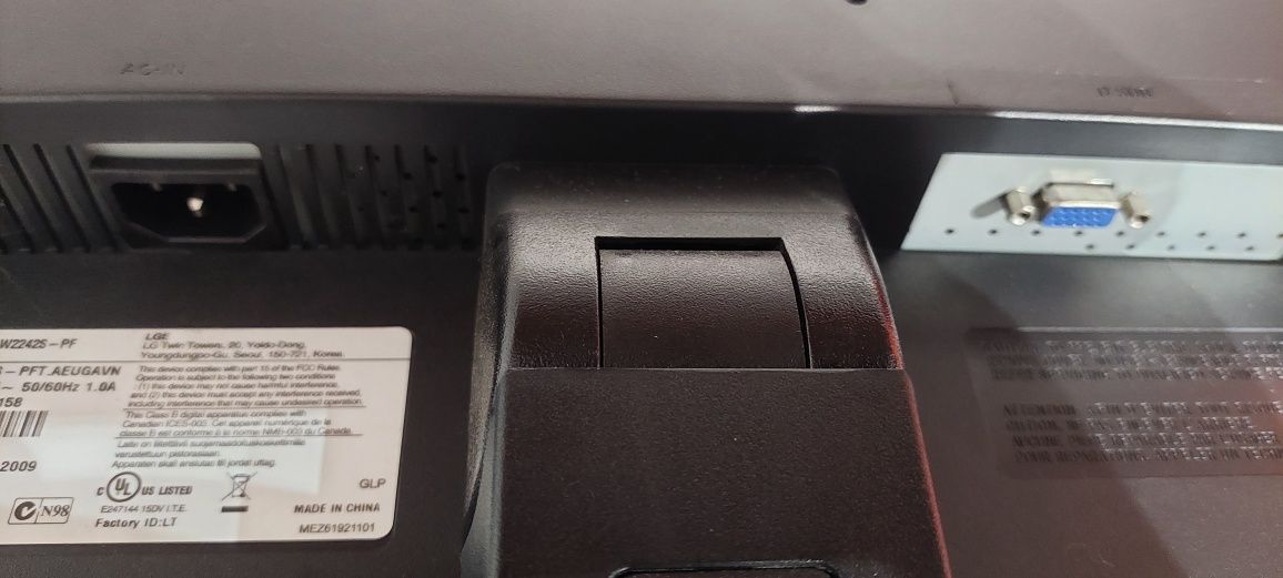 Monitor LG FLATRON W2242S
