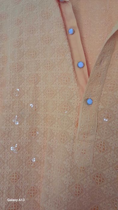 Roupa homem casamento hindu, indicado para Pithi