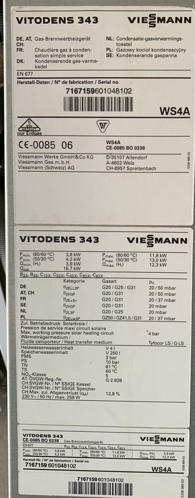 Viessman sterownik Vitodens