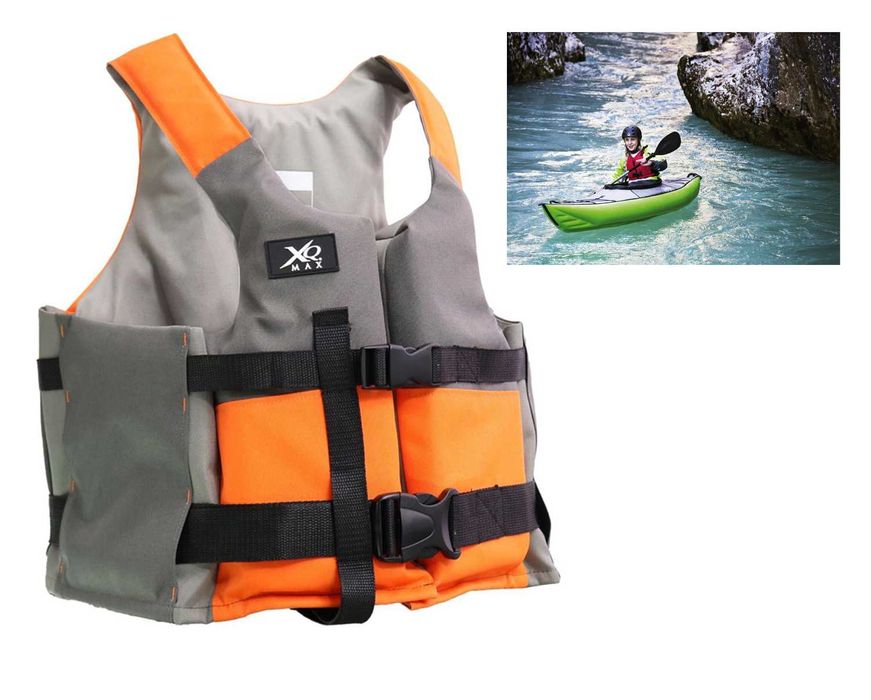 Kamizelka asekuracyjna kajakowa kapok windsurfing SUP  XQMAX Oxford