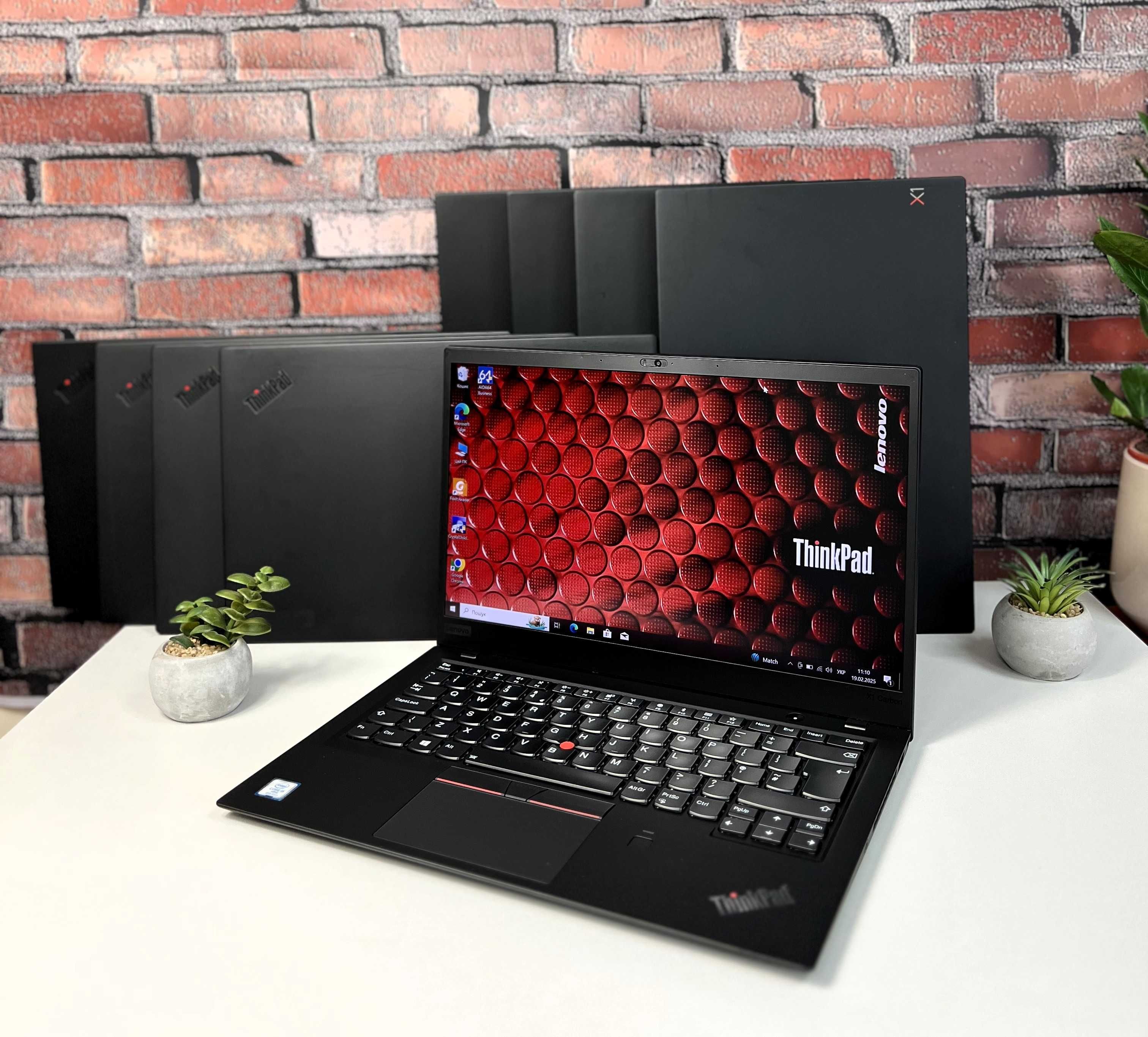 Ноутбук Lenovo ThinkPad X1 Carbon Gen 6·i5-8350U·8GB+SSD512GB·IPS