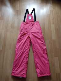 Spodnie narciarskie rozowe