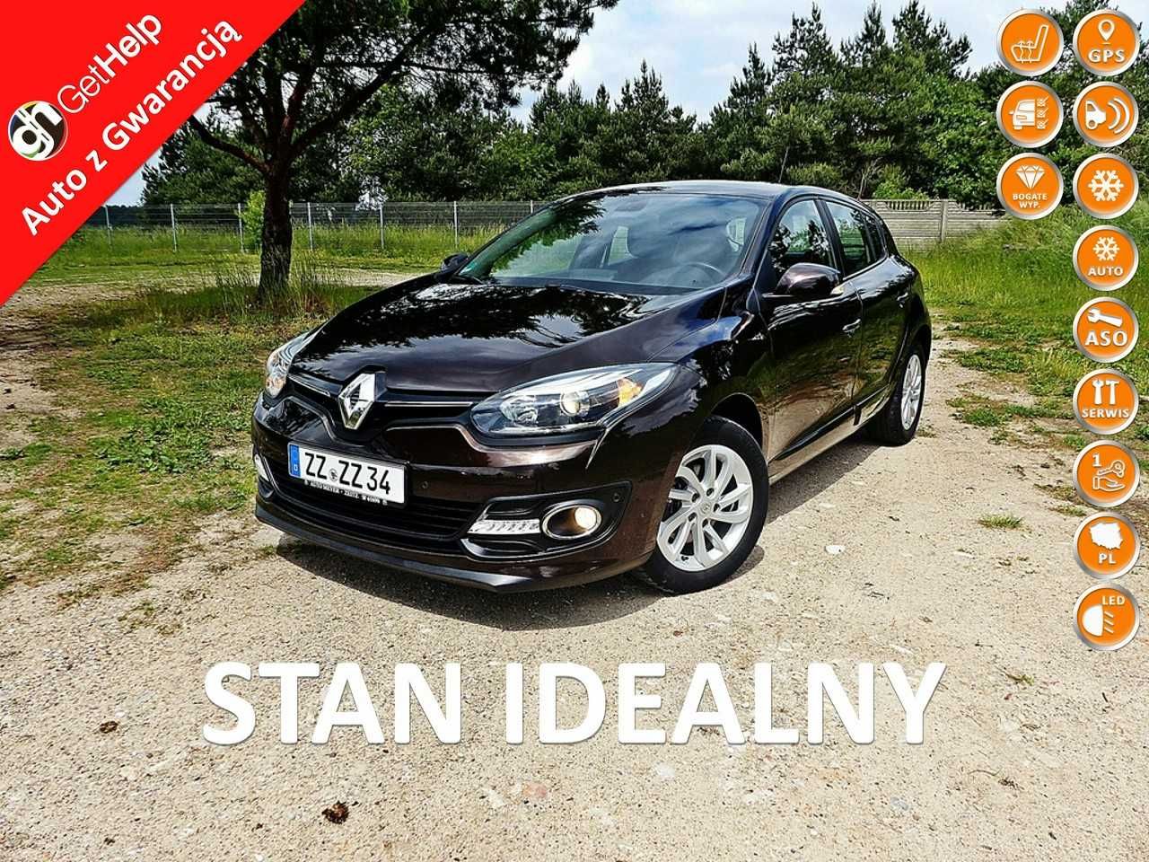 Renault Megane Tce 115*Climatronic*Alu*PełnaElektryka*Led*Navi*JakNowy