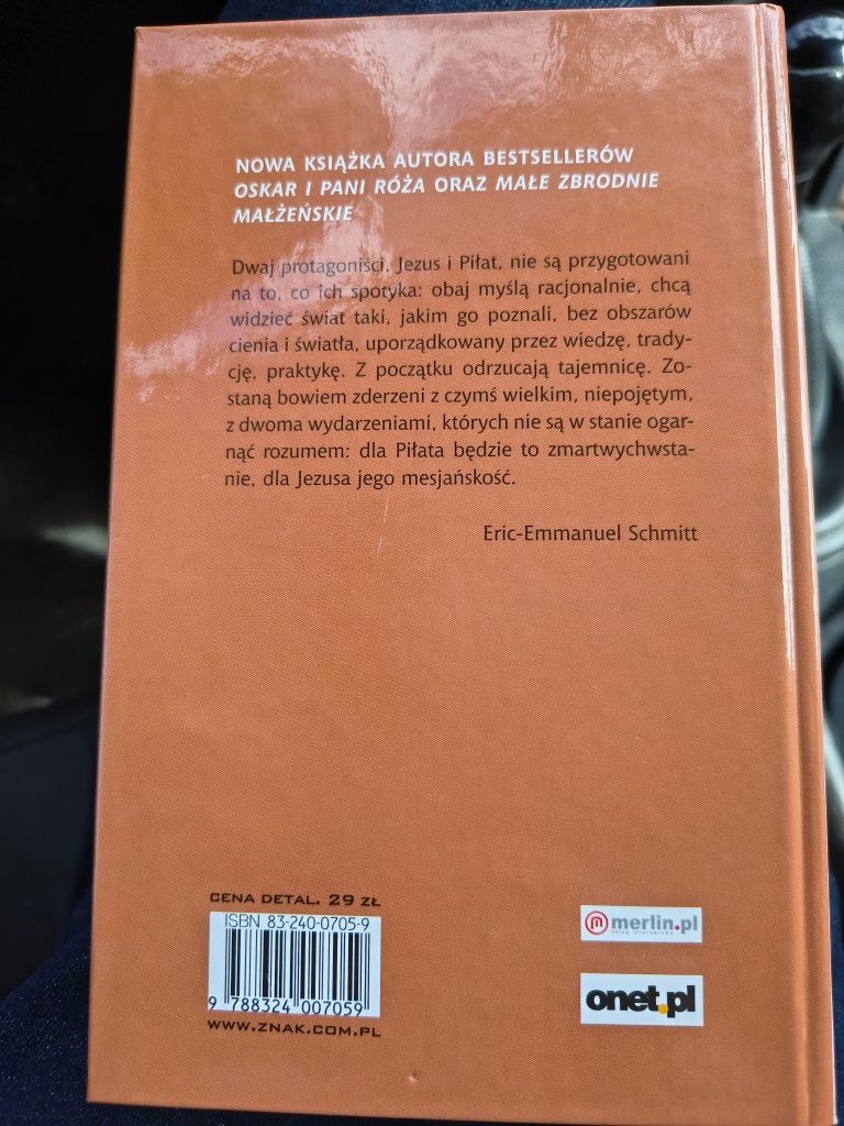 Moje Ewangelie
Autor książki: Eric-Emmanuel Schmitt