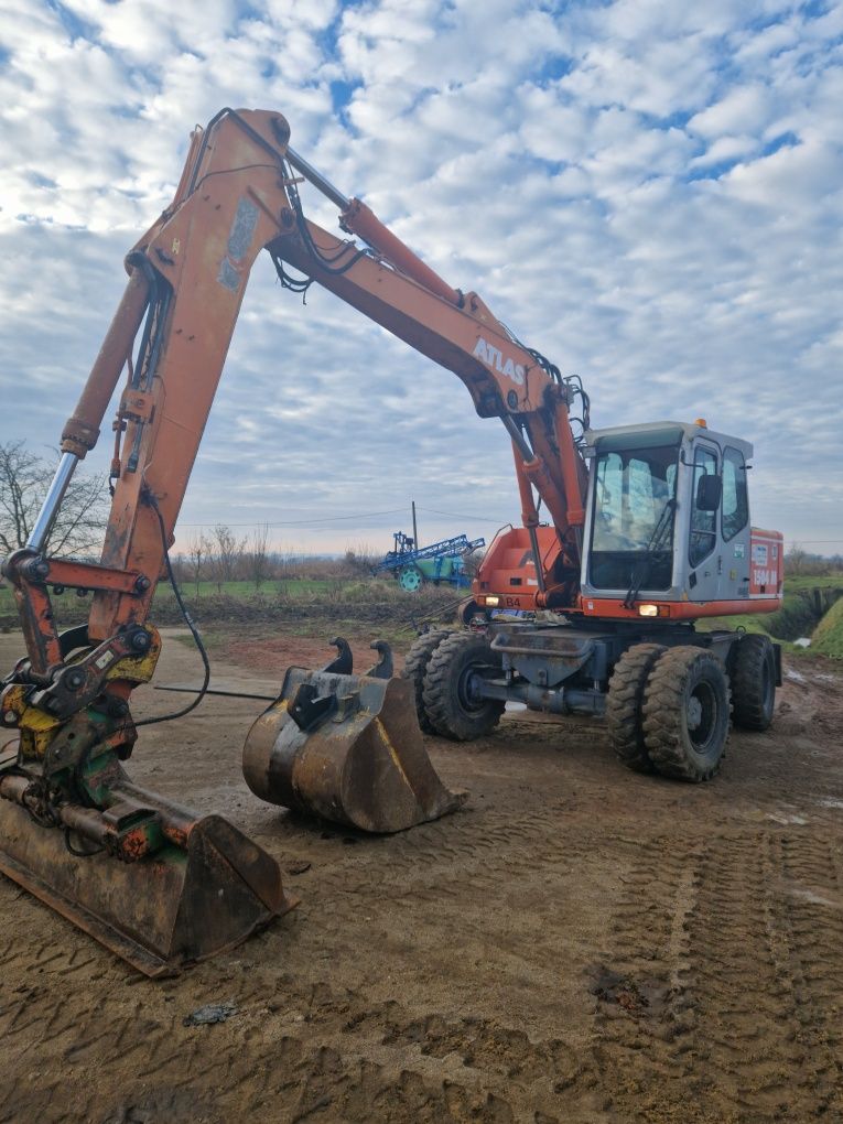 Koparka kołowa Atlas terex 1504m