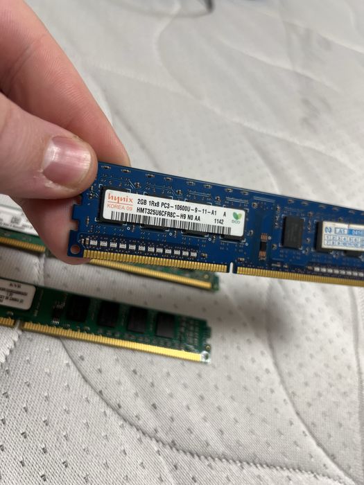 Оперативна пам'ять, RAM, 8GB ddr3, (4x2), оперативка, 4 планки