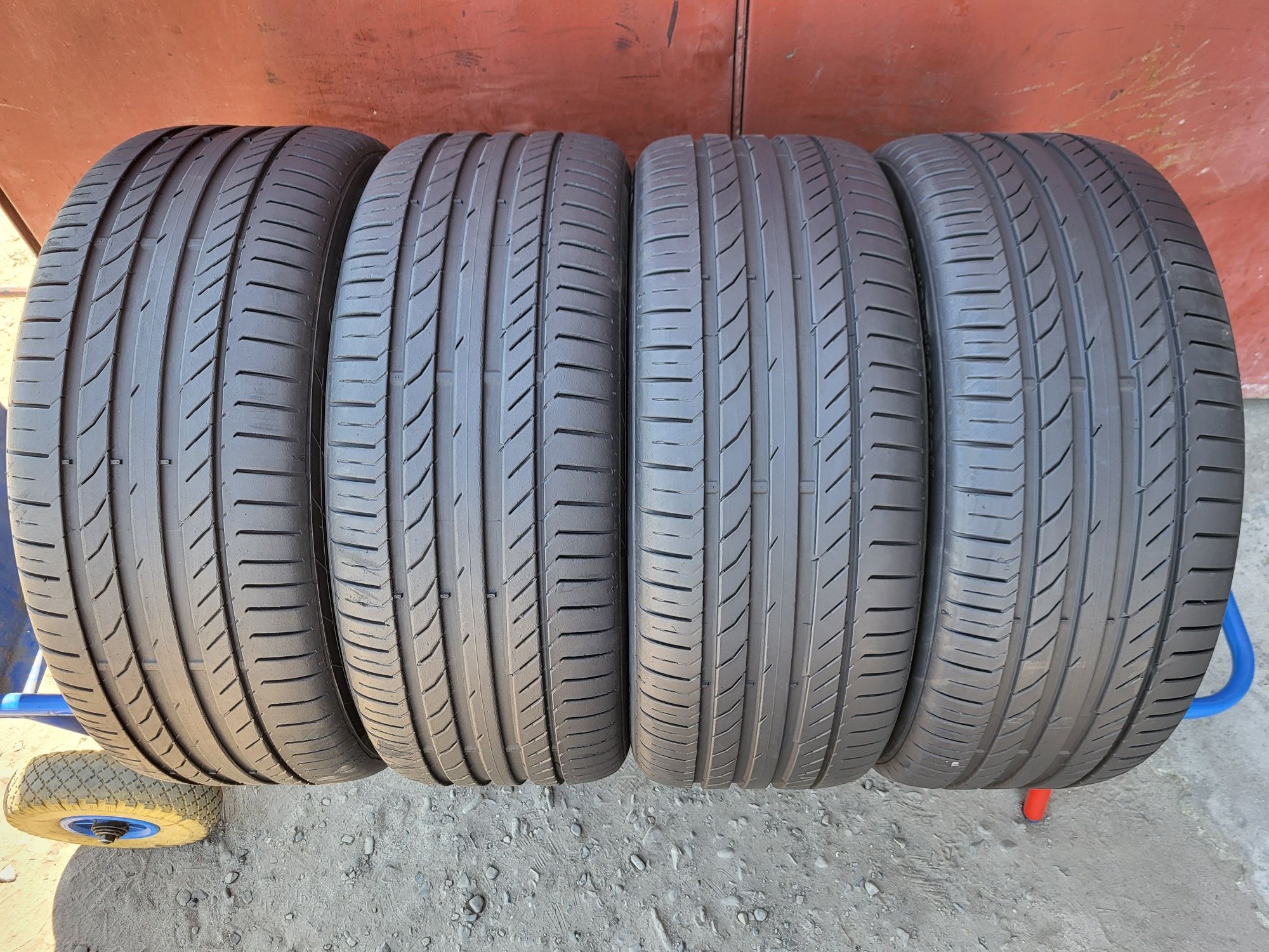 245/45/19 R19 Continental ContiSportContact 5 4шт літо шини 6.5мм