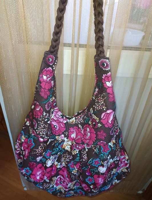 Текстильная сумочка Цветы-Bonprix+подарок. Новая сумка, сумки