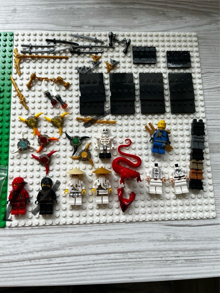 Lego Ninjago , Star Wars minifigures , parts