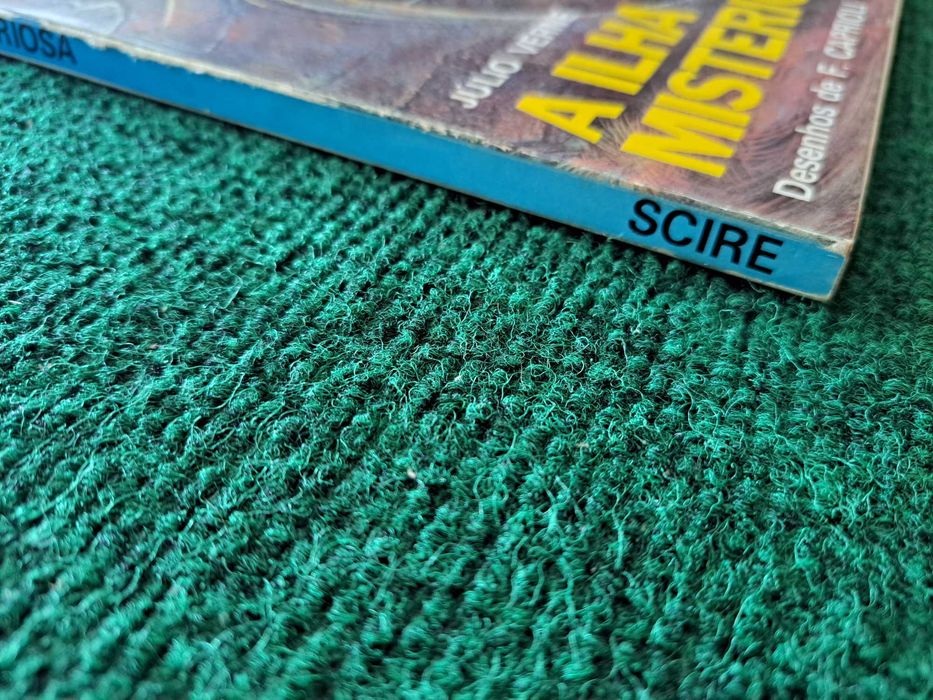 A Ilha Misteriosa - Júlio Verne (Desenhos de F. Caprioli)