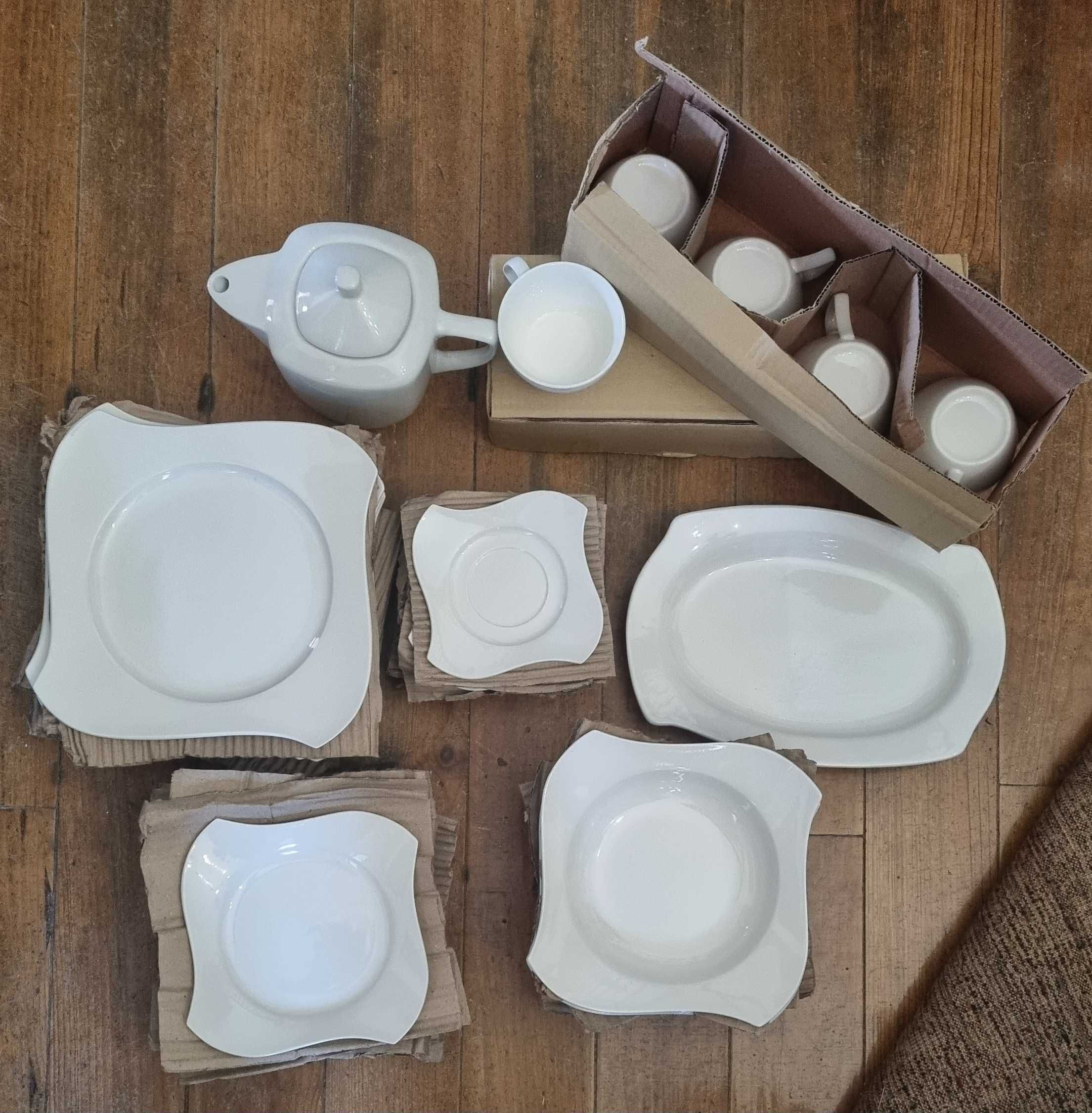 Serviço Pratos branco NOVO