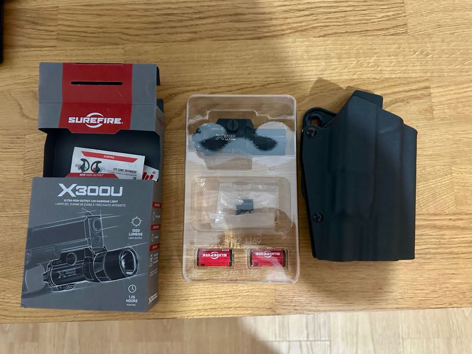 Latarka Surefire X300 + kabura trex arms ragnarok Glock