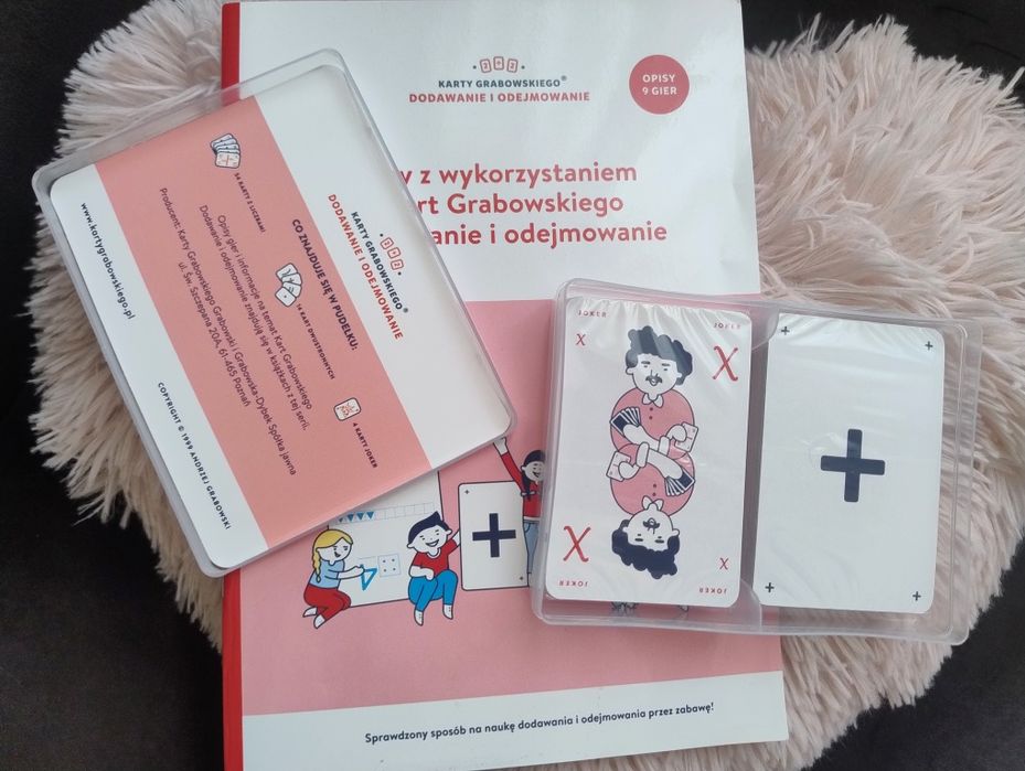Karty Grabowskiego Dodawanie i odejmowanie