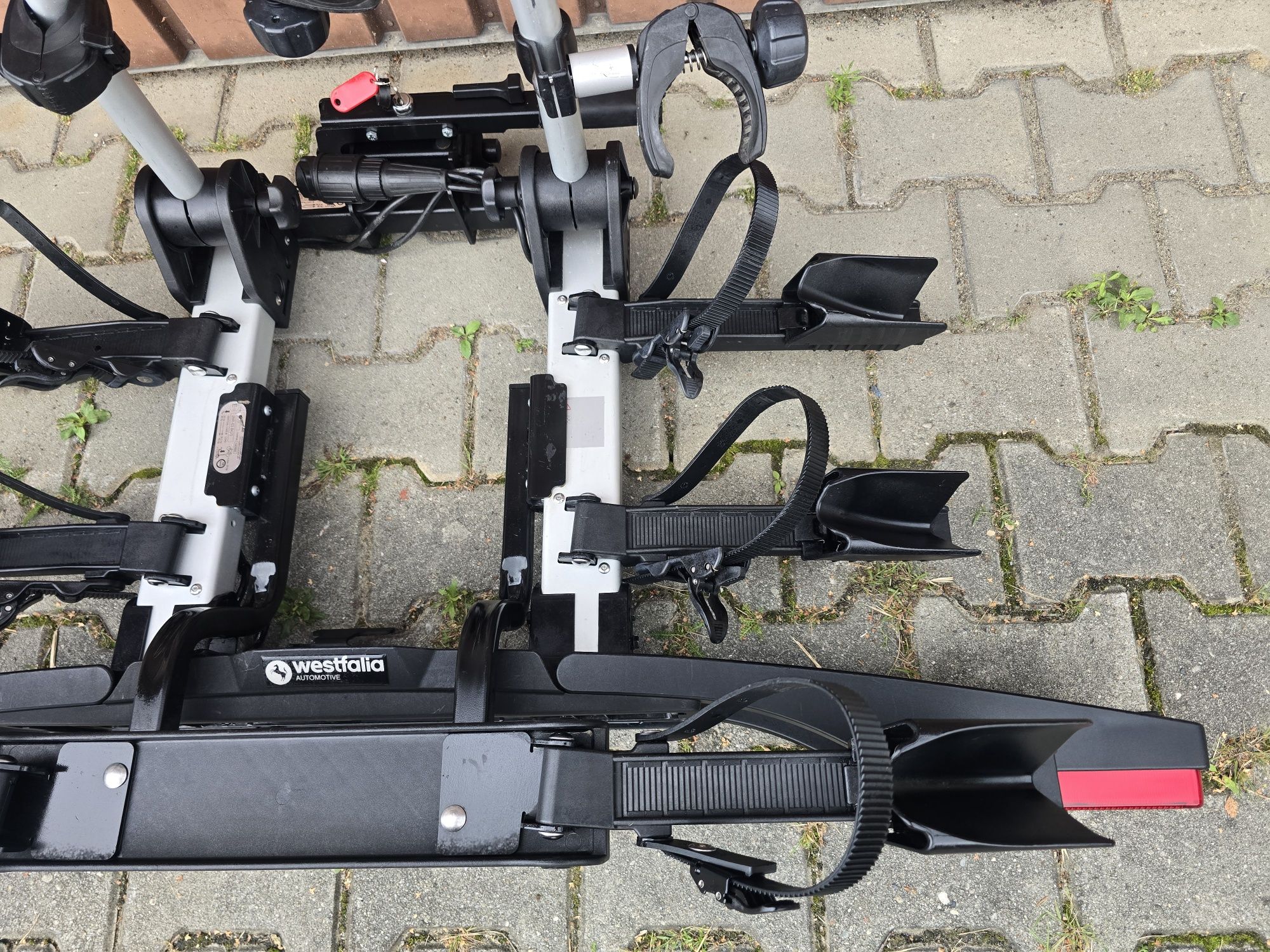 Bagażnik rowerowy na hak WESTFALIA BC60 rowery 2+1 platforma jak Thule