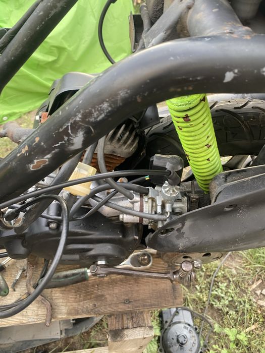 Двигатель на скутер Honda Tact AF-24