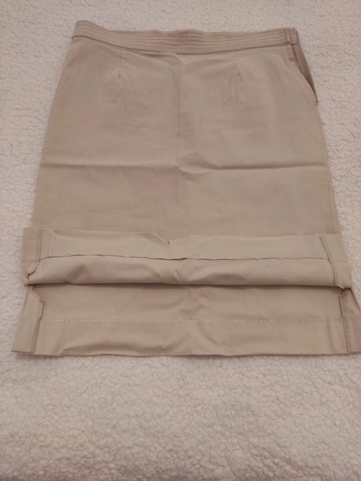 Saia lápis Zara cor cru
