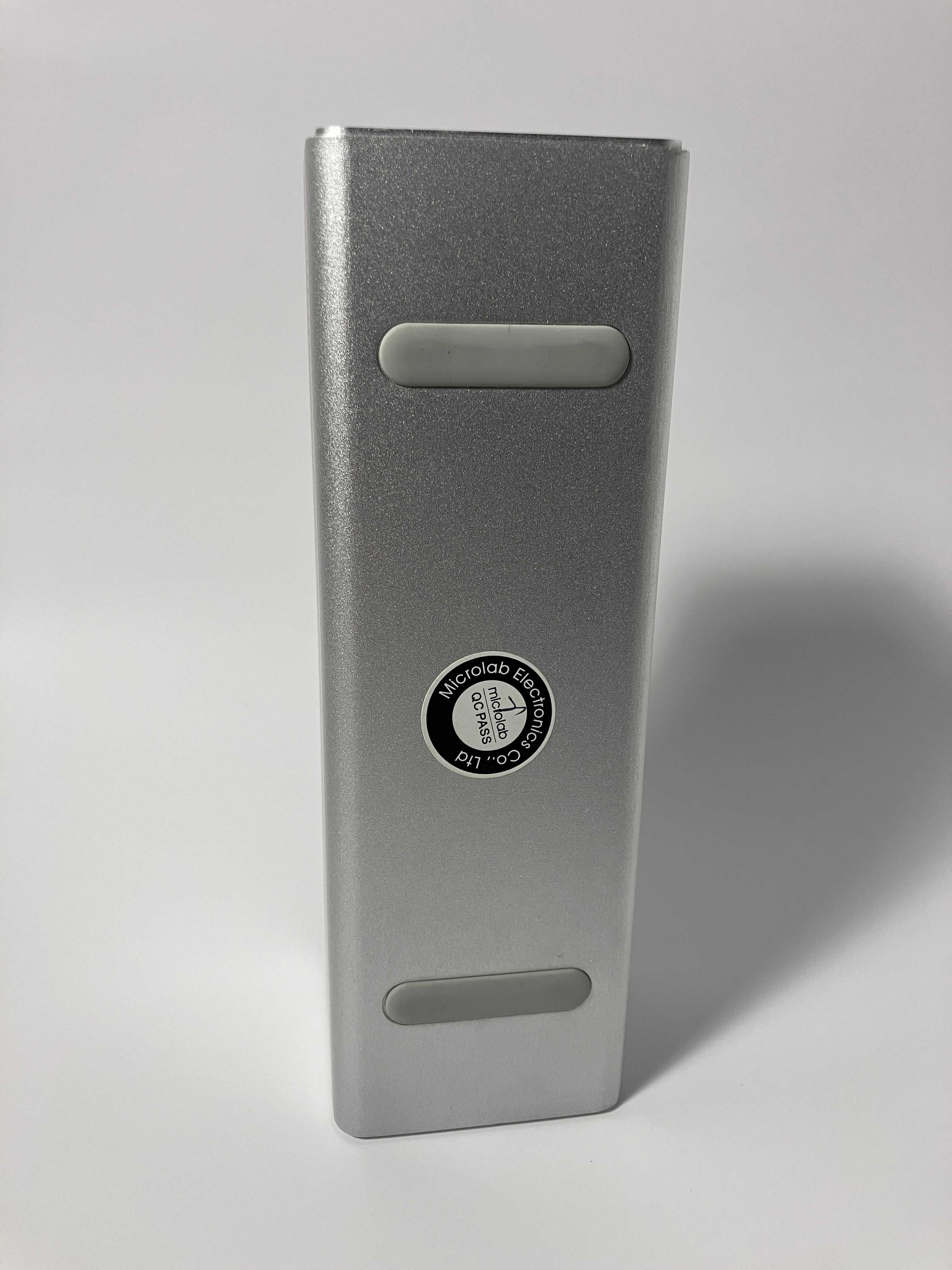 Microlab T5 bluetooth 20W srebrny metalowy głośnik bezprzewodowy
