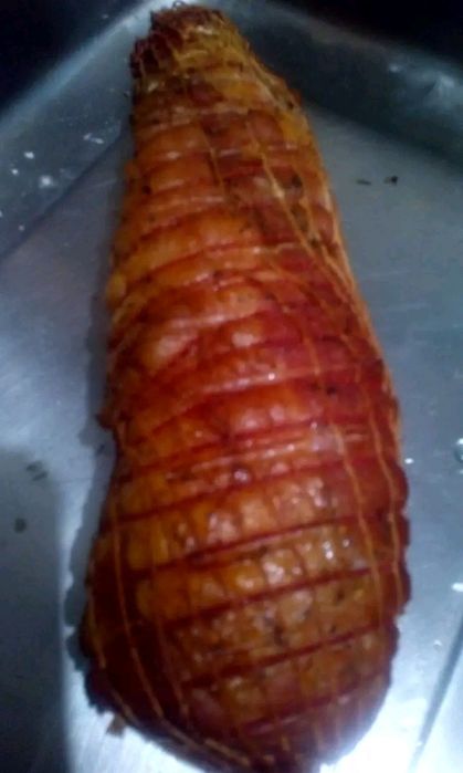 Домашняя колбаса и мясо