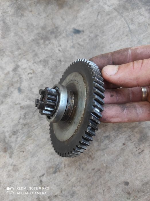 Koło zębate zębatka tryb wałek zdawczy Romet 019 50t1 oryginał 10.87