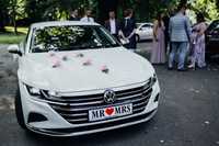Samochód biały Auto do ślubu Volkswagen Arteon, Wolne terminy 2023