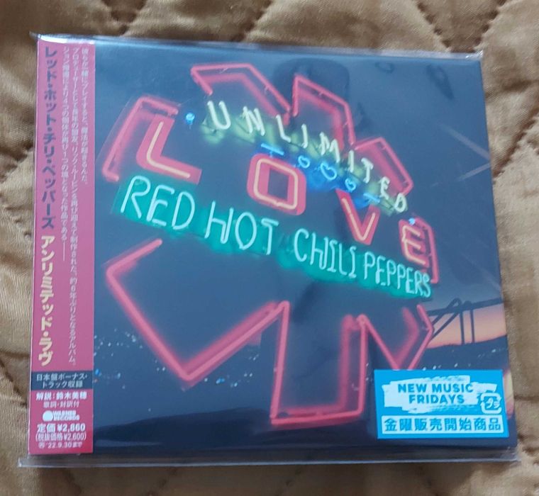 Red Hot Chili Peppers Unlimited Love 2022 Japan CD