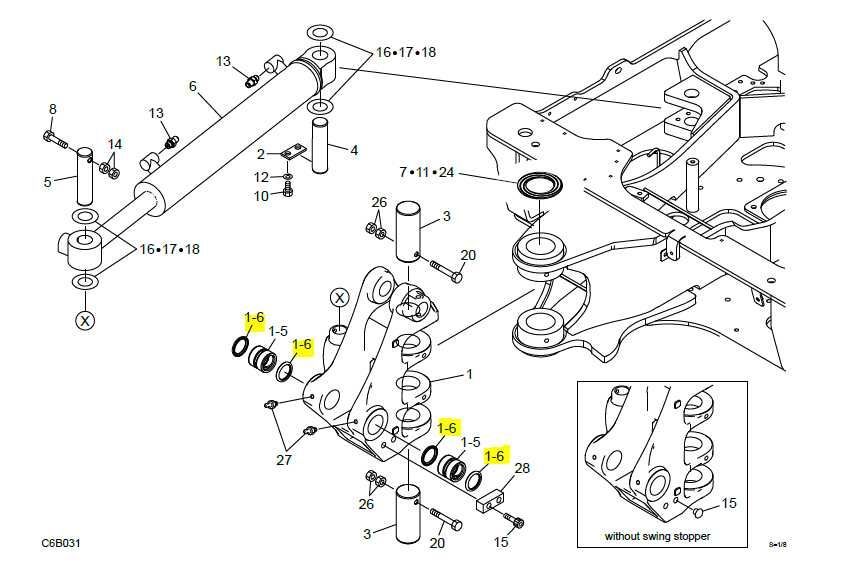 Zgarniacz TB016 TB125 TB216 TB219