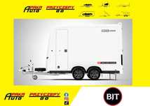 Brian James Trailers BOX VAN 4,0x1,8 M, Przyczepa do samochodów sportowych, quadów, motocykli, rowerów,DMC 3500 KG
