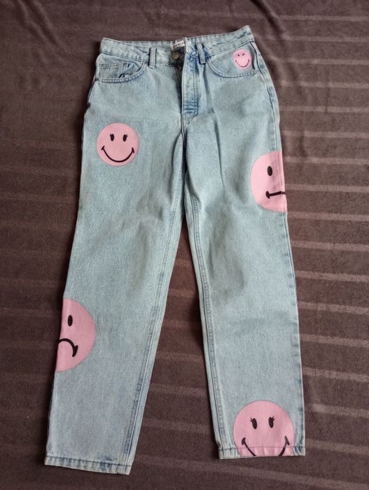 Spodnie damskie Sinsay denim 38