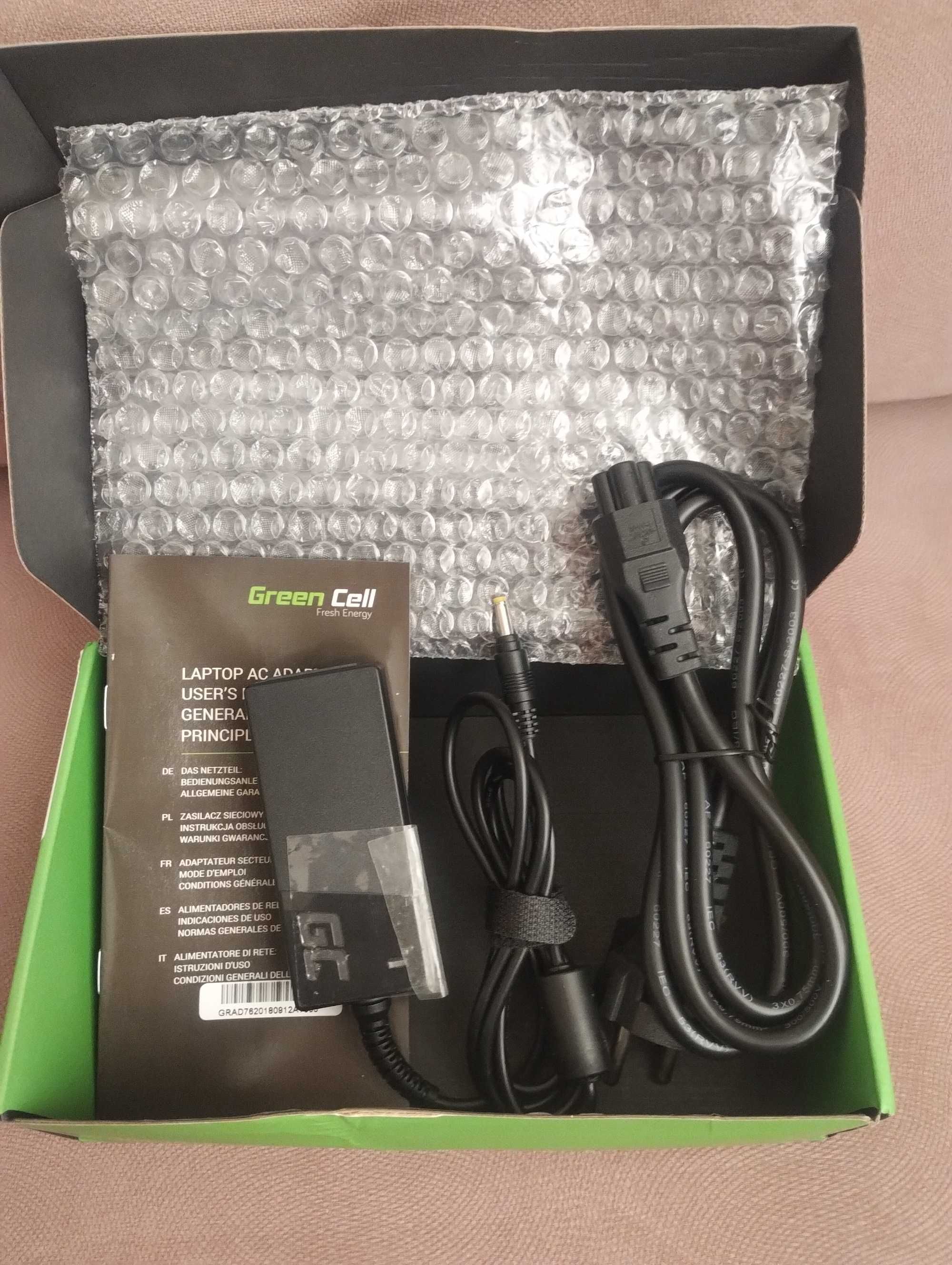 Zasilacz do laptopa GREEN CELL Pro AD76P 45W