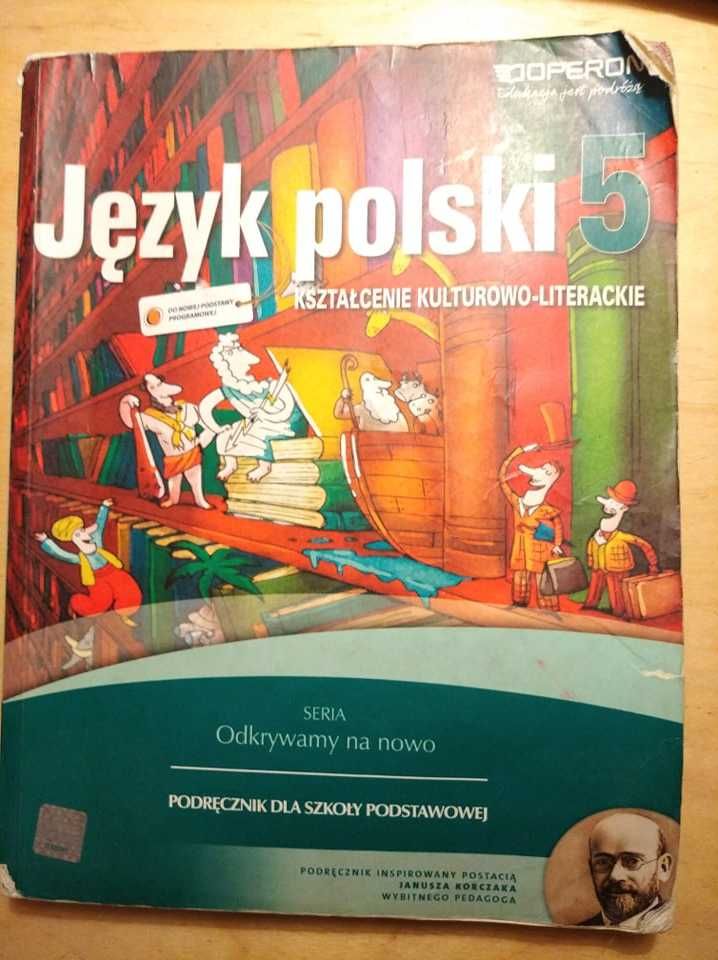 Odkrywamy na nowo. Język polski 5 Podręcznik