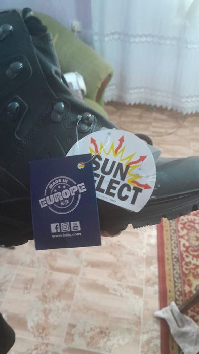 Берци черевики Haix Commander GTX black тактичне взуття шкіра оригінал