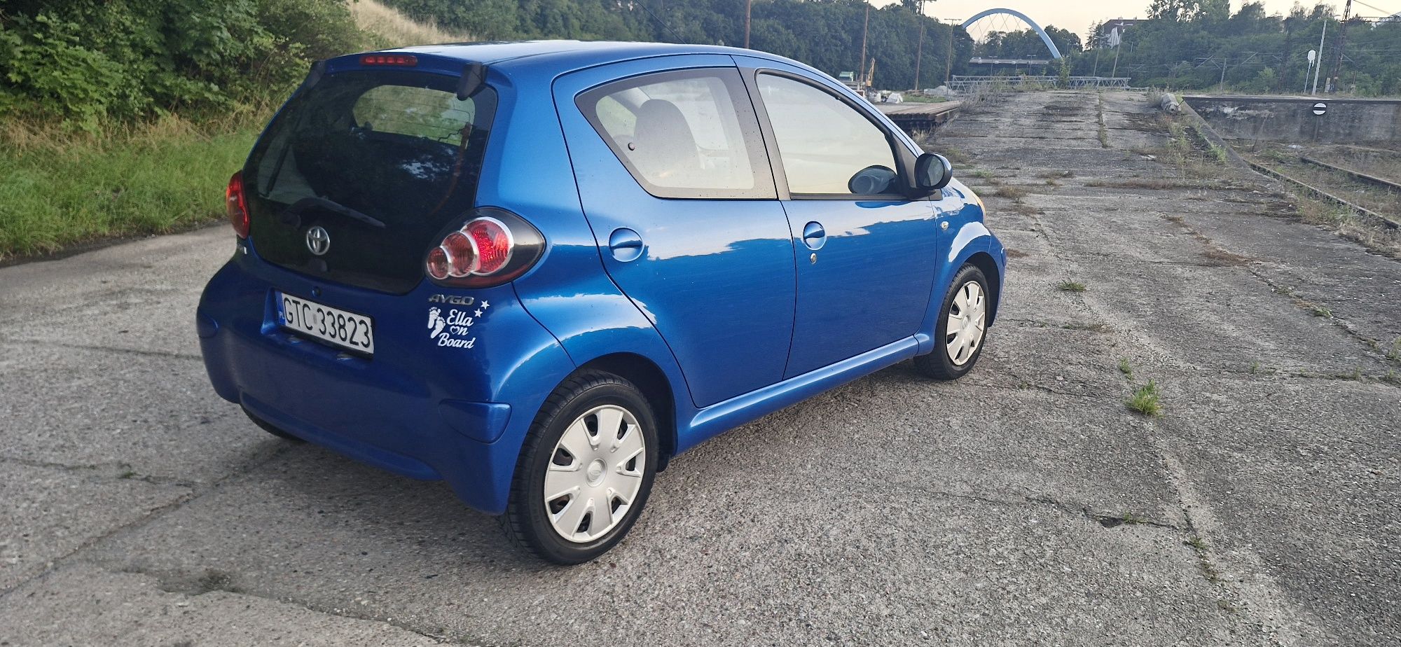 Sprzedam toyote aygo 2011 rok elektryka klima  opłaty
