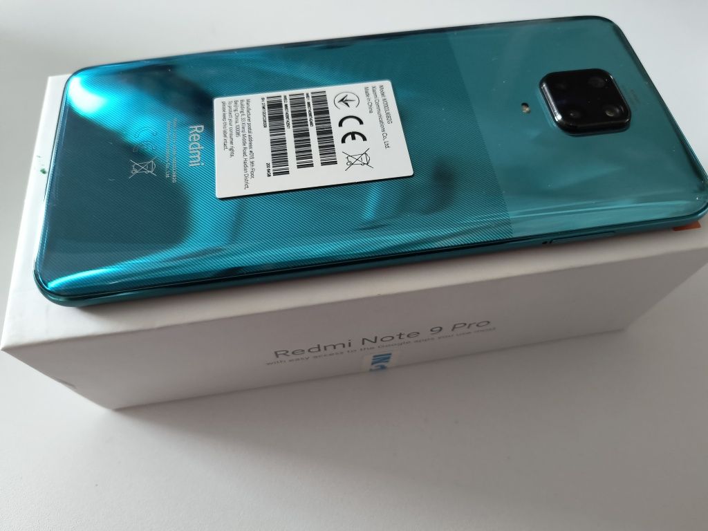 Redmi note 9 pro tropical green
