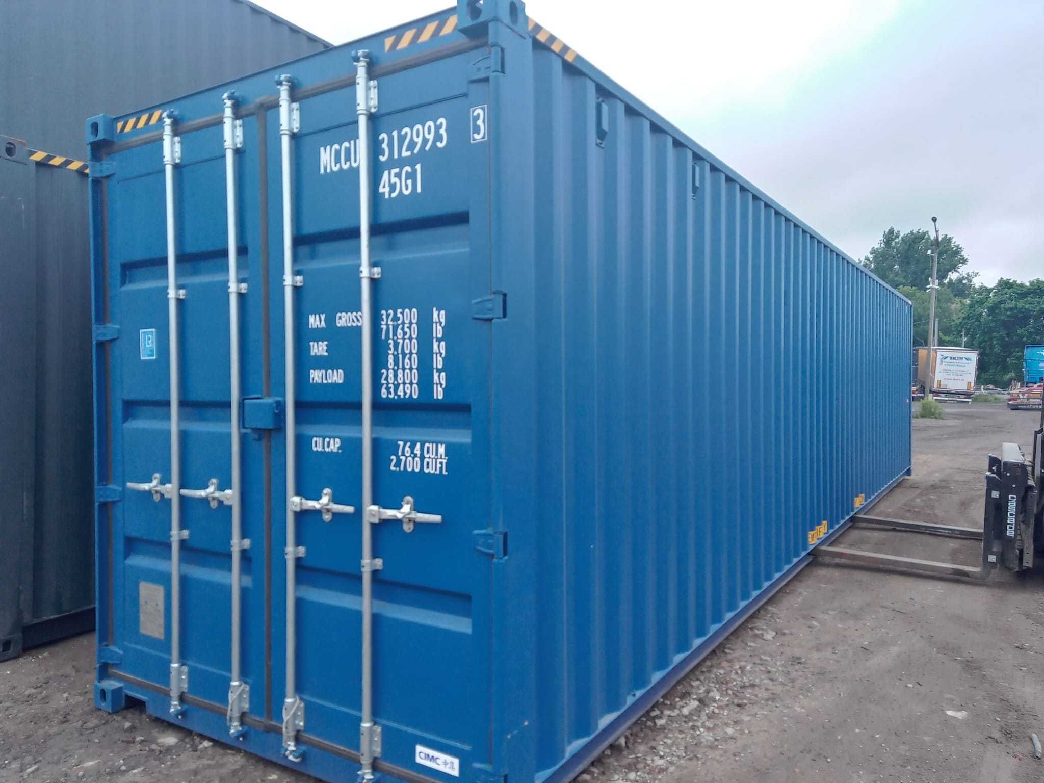 Sprzedam kontener MAGAZYNOWY MORSKI 12m/40'HC Nowy