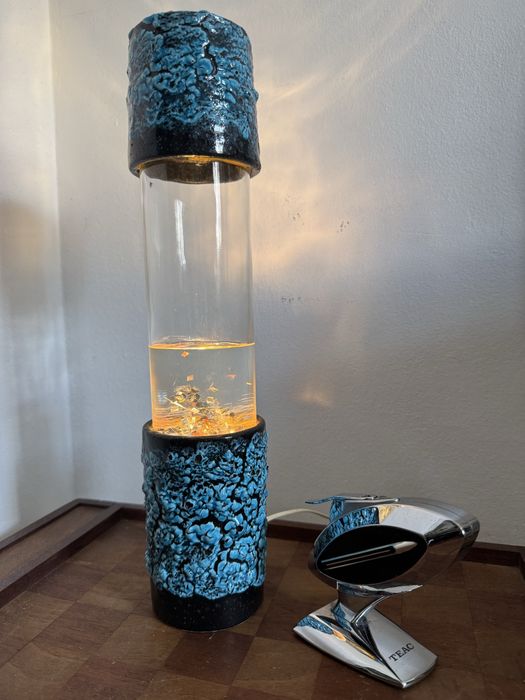 Candeeiro Luminária vintage desenhada por Luc Vallauris, 1970.