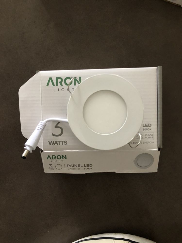 Spot Projetor Led branco encastrar 4000k 3WW Aron