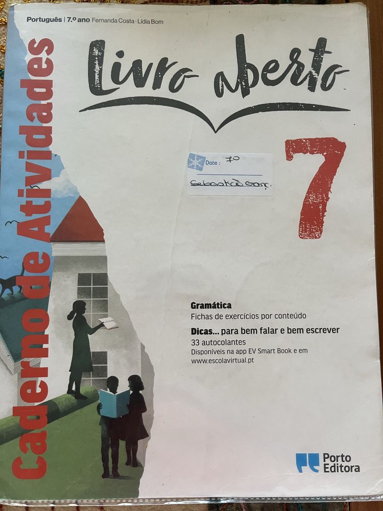 Caderno atividades livro aberto 7