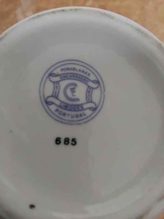 Jarra de pocelana da marca Limoges