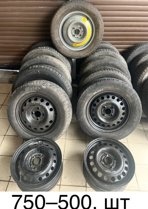 4 x 100. R 14. Диски Запаска.