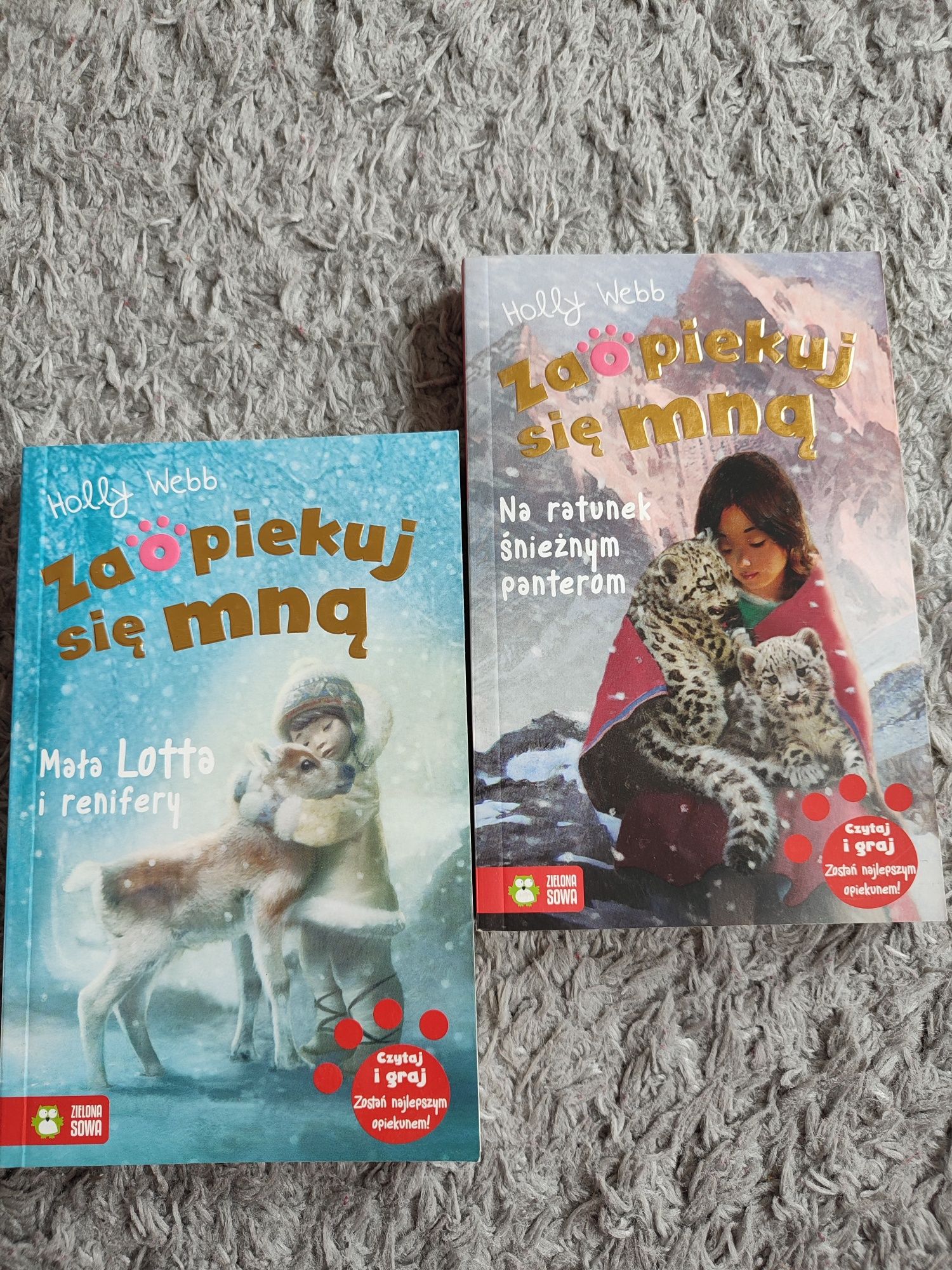 Zaopiekuj się mną Holly Webb zestaw książek