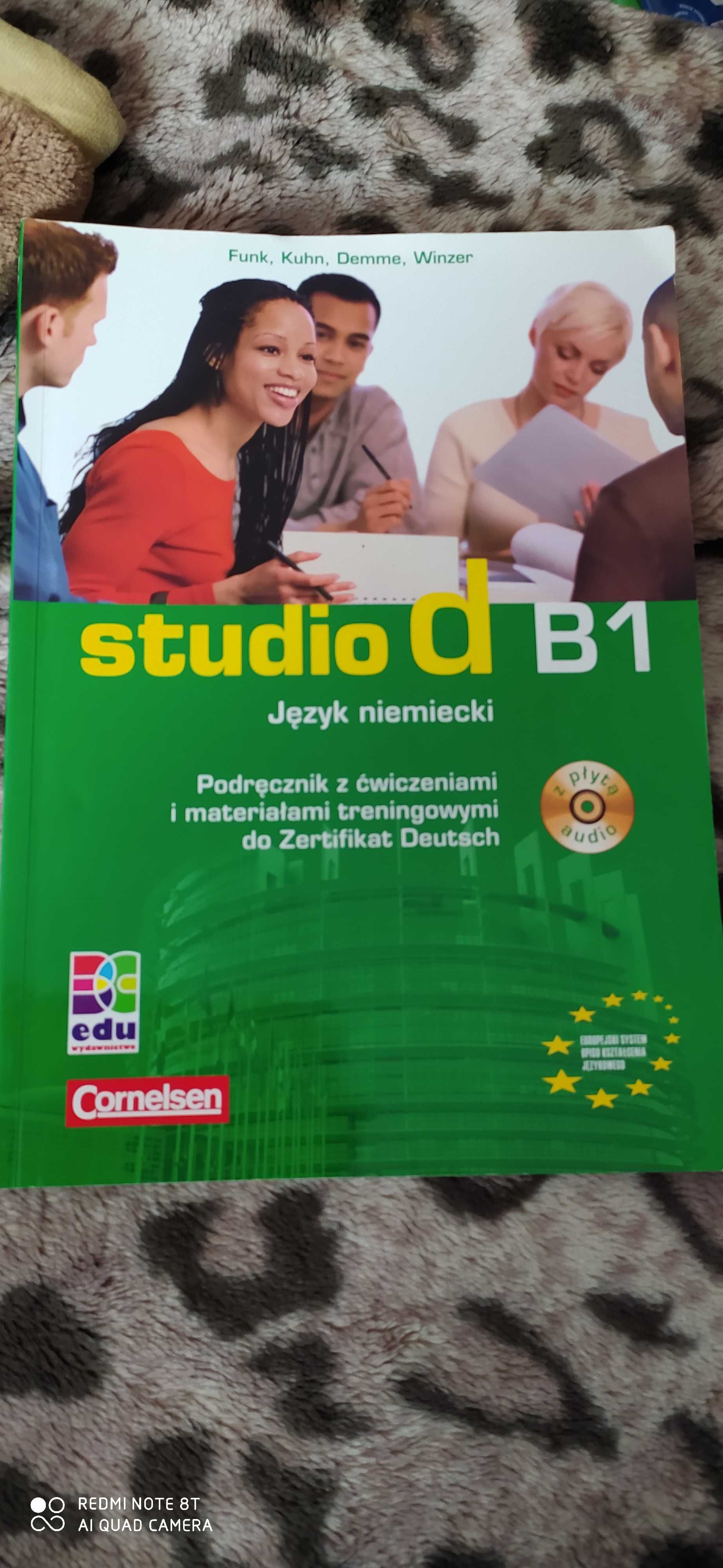 studio d b1 podręcznik z ćwiczeniami z płytą język niemiecki  kurs