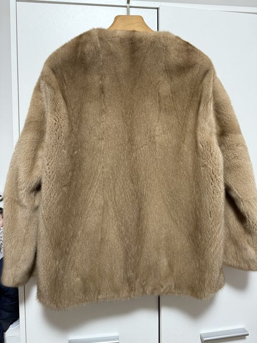 casaco pele de raposa nova