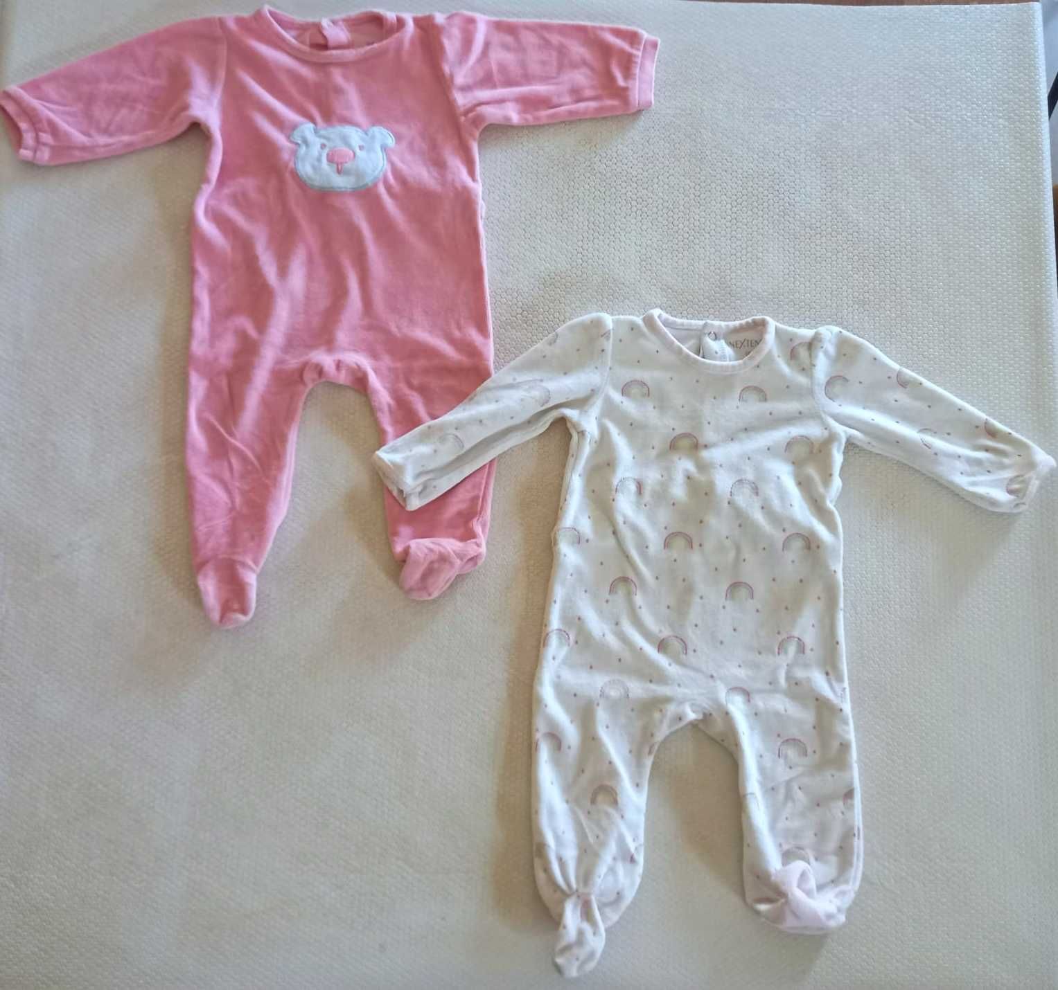 5 babygrows para menina
