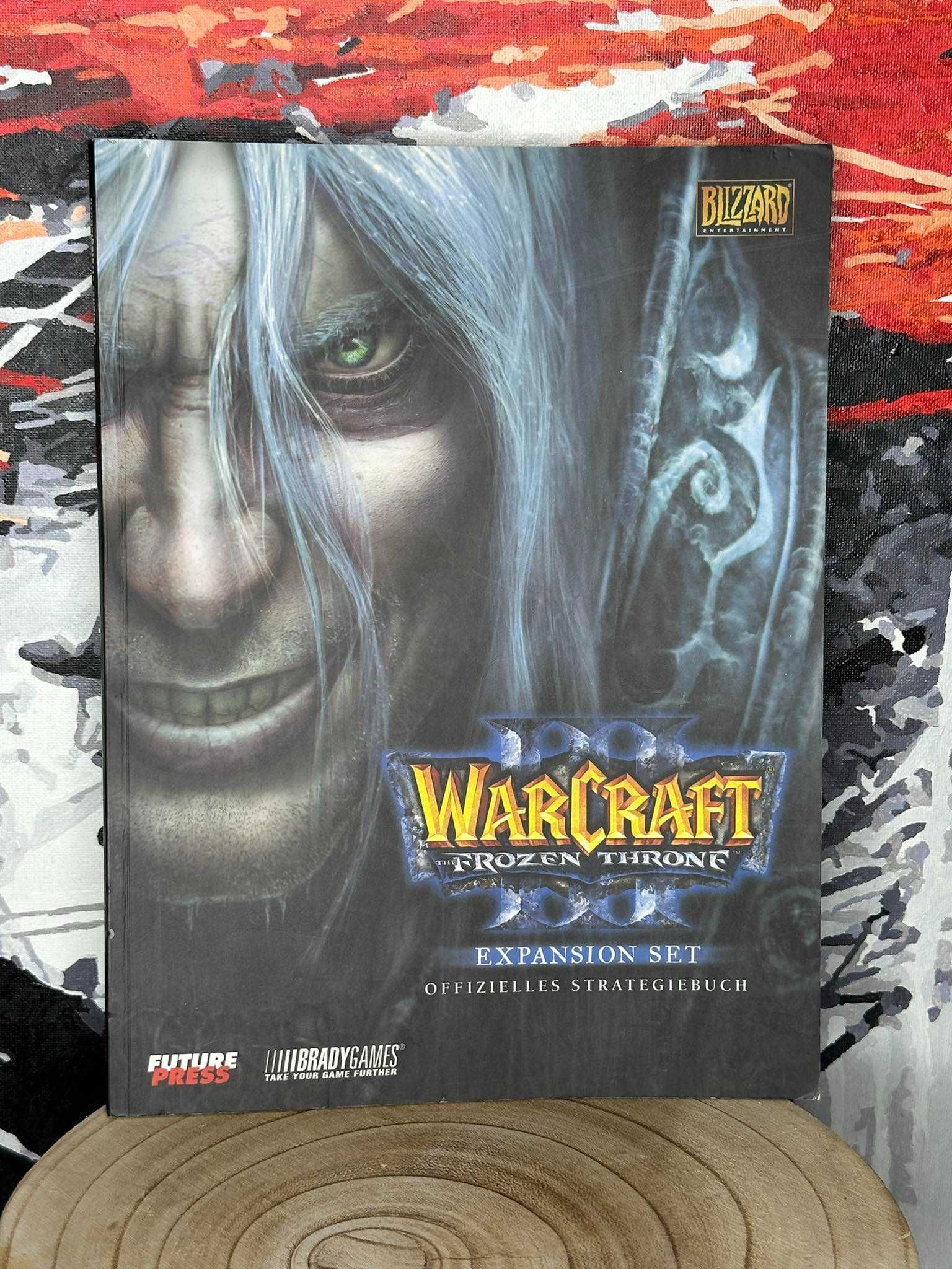 Warcraft III 3 Frozen Throne - poradnik duży gruby - unikat - JAK NOWY