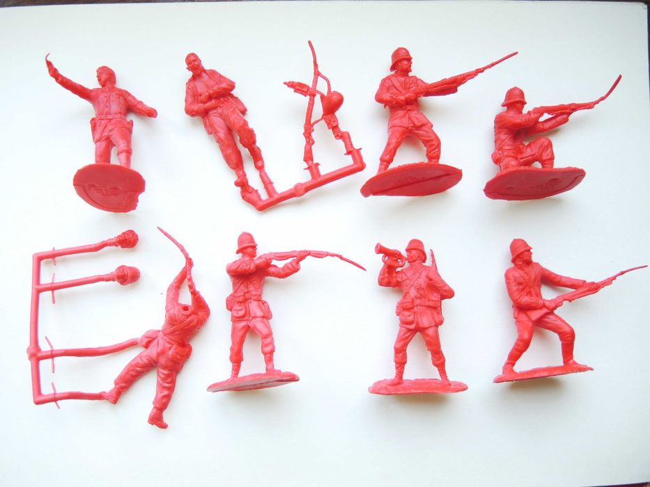 солдатики Британцы 1:32 8штук