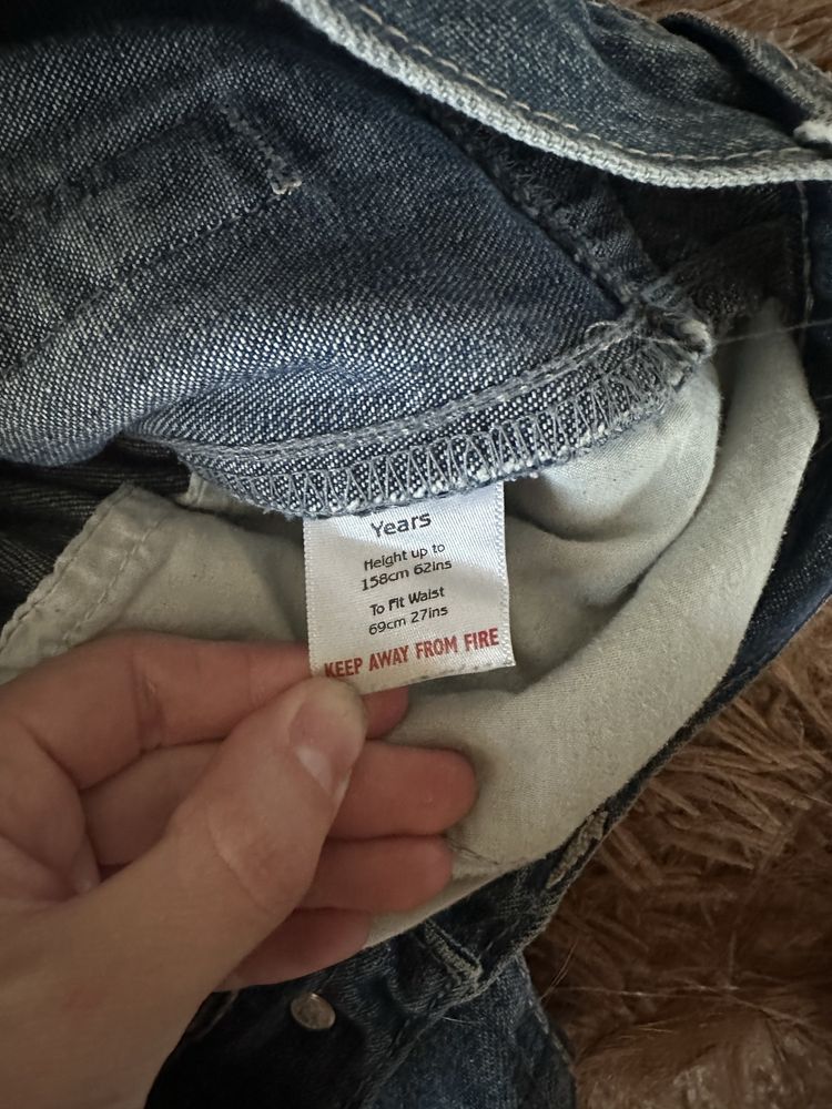 Джинсовые шорт y2k rap sk8 jeans
