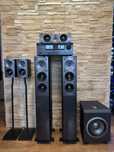 Kino domowe jamo s606 s60 jbl es150/230 denon avr-1612