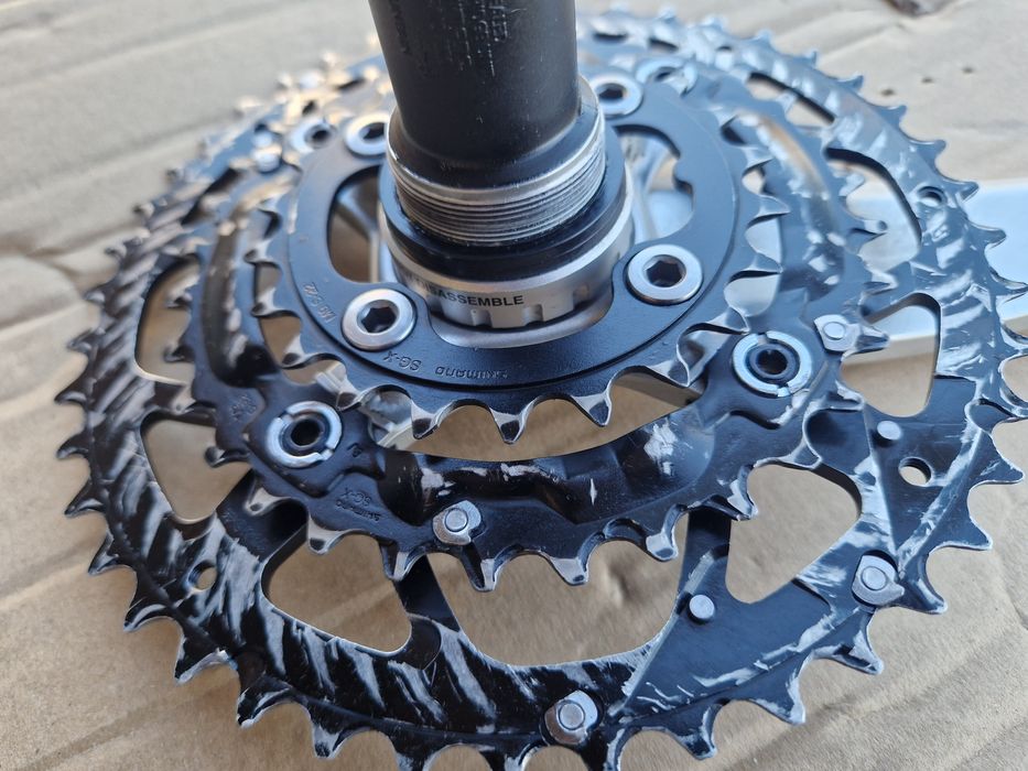 Korba mechanizm korbowy Shimano Deore XT FC-M760 44/32/22 ramiona 175m