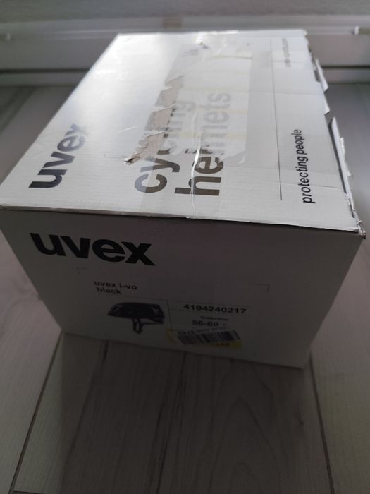 Uvex i-vo CC  kask rowerowy L 56-60 Black górski szosowy