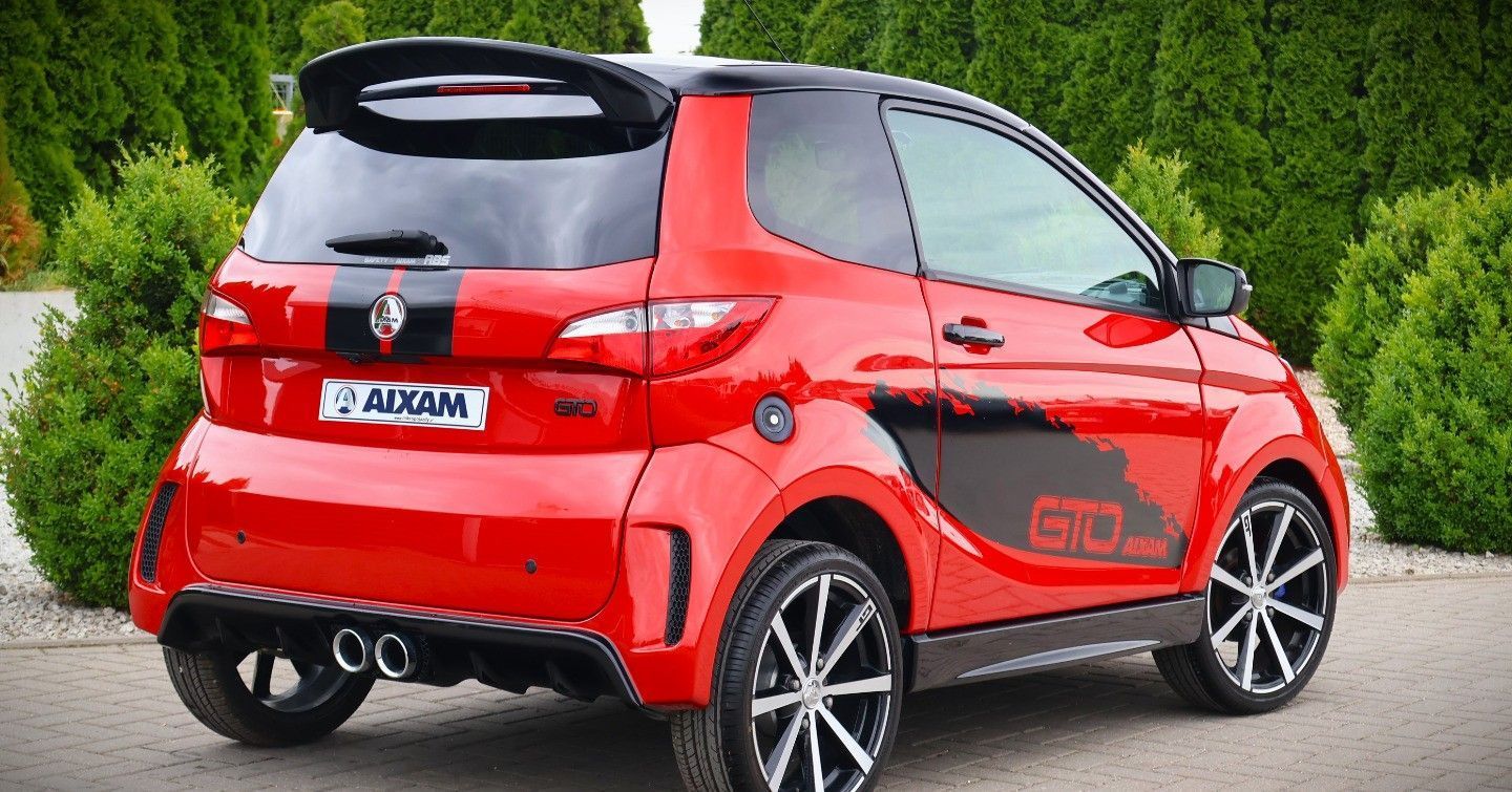 Aixam GTO (Nr.136) GTO Automat Kamera Elektryczne szyby Radio Skóry